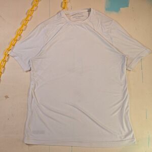 Outdoor Voices Mens‎ S Oversized Cotton Active T-Shirt White Logo  Made 20x29 XL